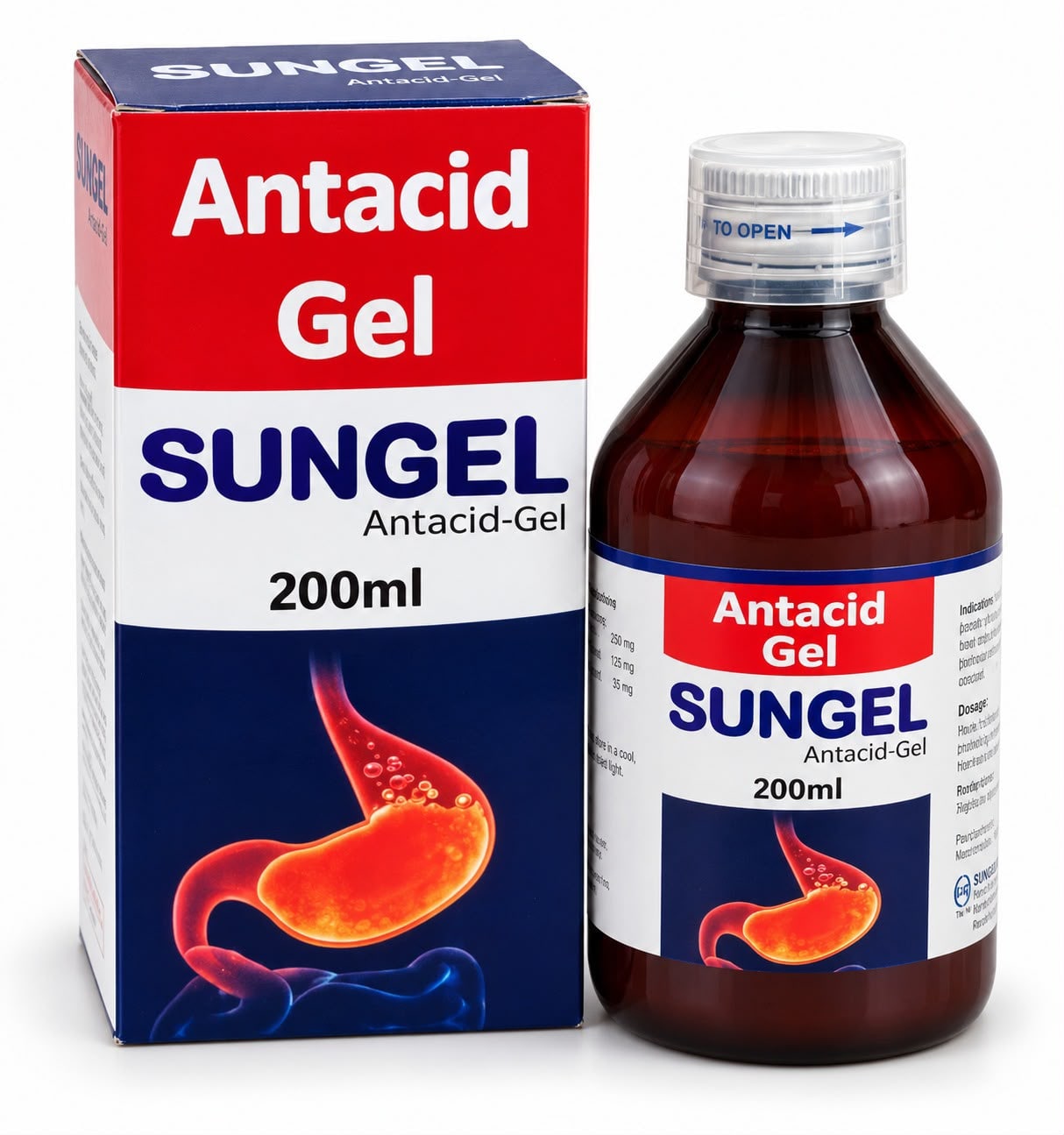 Sungel Antacid 200ml