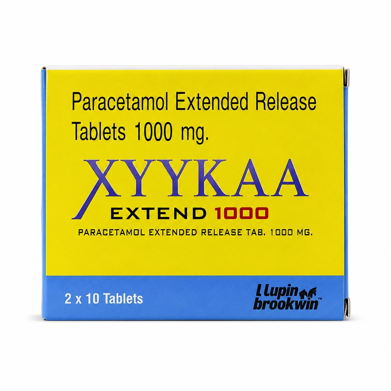 PARACETAMOL EXTENDED RELEASE TABLETS 1000mg