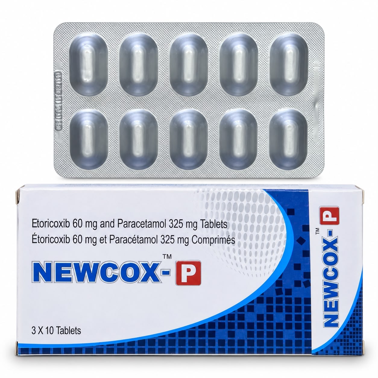 NEWCOX -P (Etoricoxib & Paracetamol) 60mg/325mg tablets