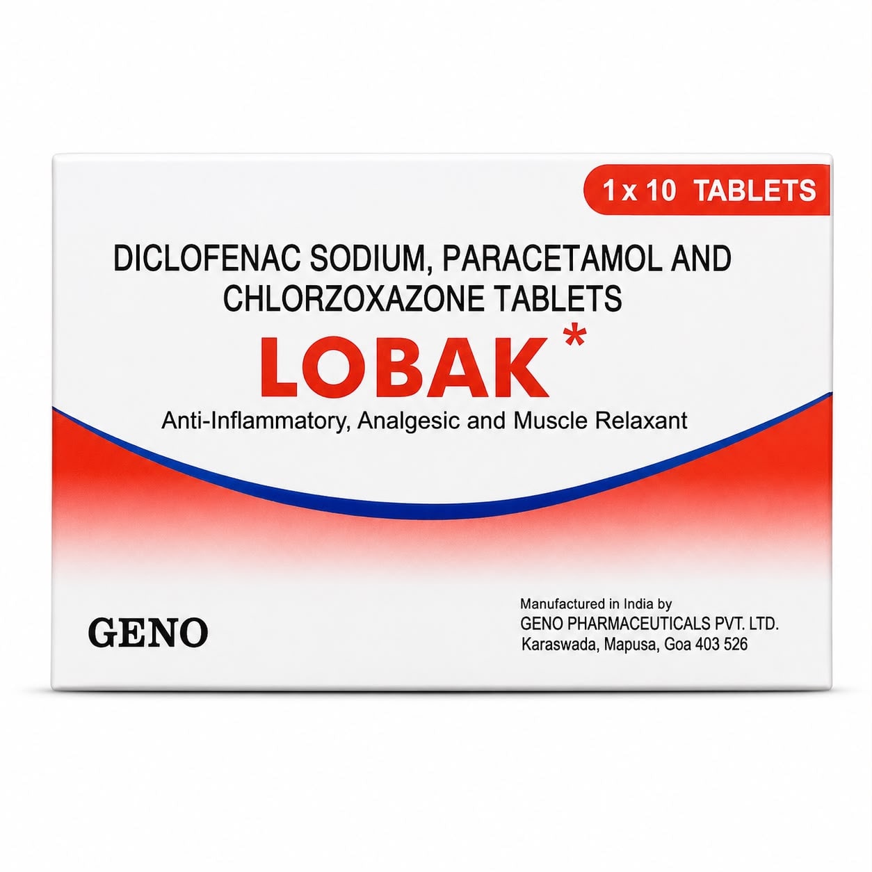 Lobak Tablets 10s