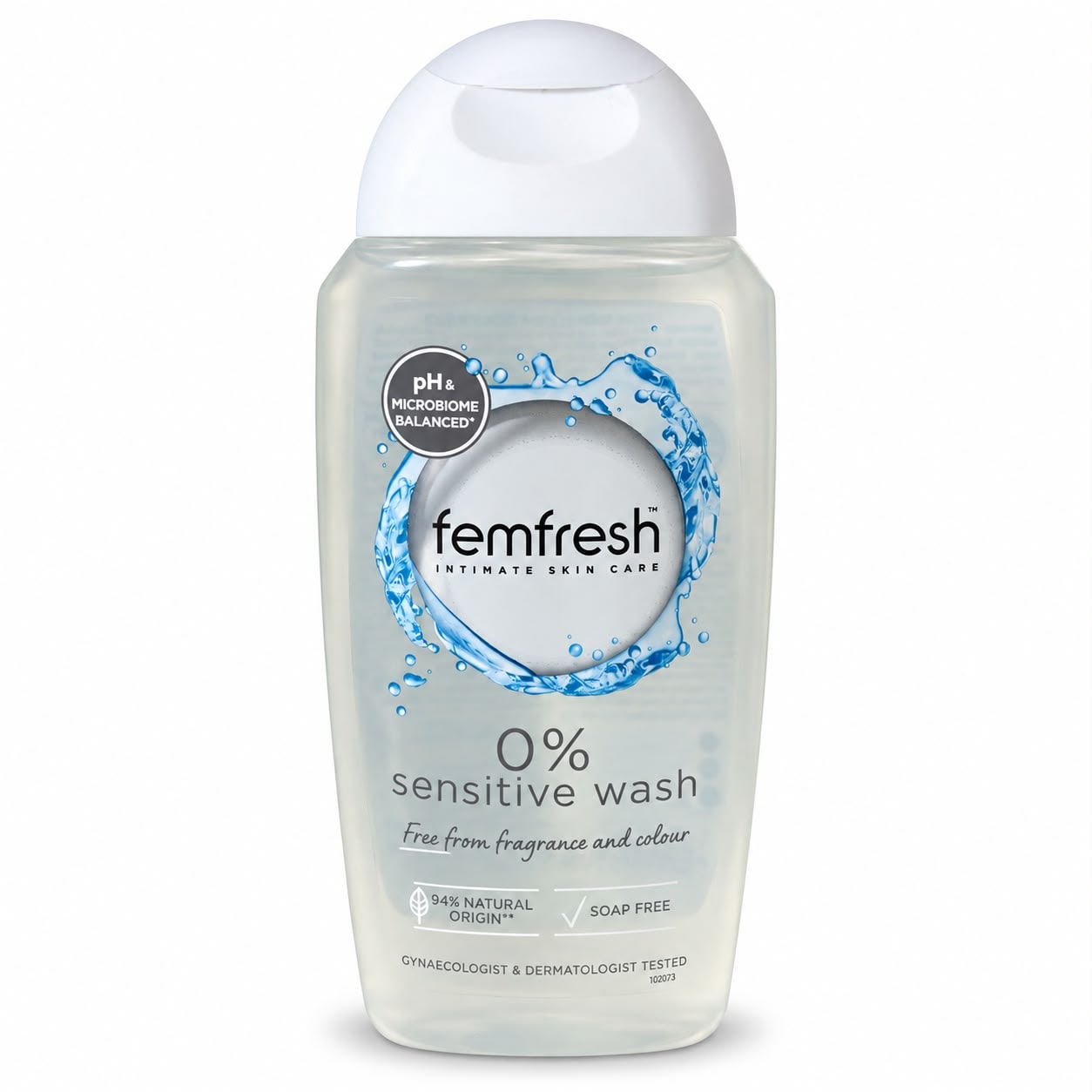 Femfresh Vaginal Wash 250mL | Sensitive & Active Wash