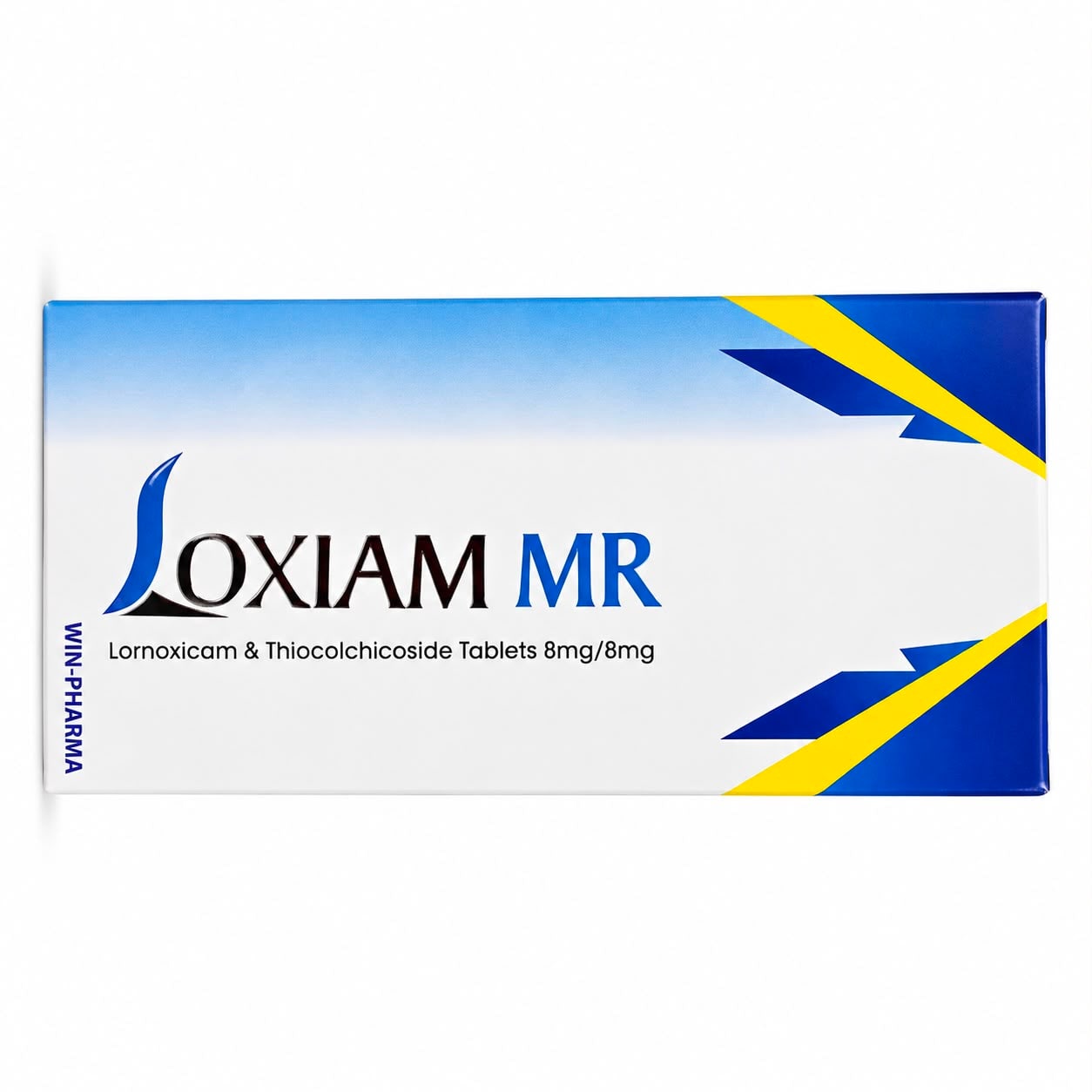 LOXIAM MR TABS (Lornoxicam ,Thiocolchicoside Tablet 8mg/8mg)