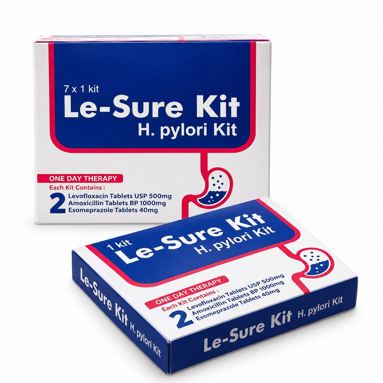LE-SURE KIT (H PYLORI KIT 1 WEEK)