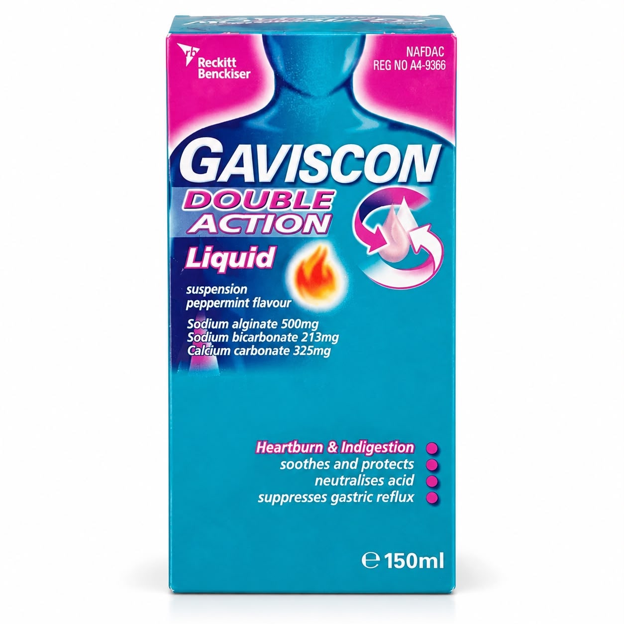 Gaviscon Double Action Liquid 150 ml