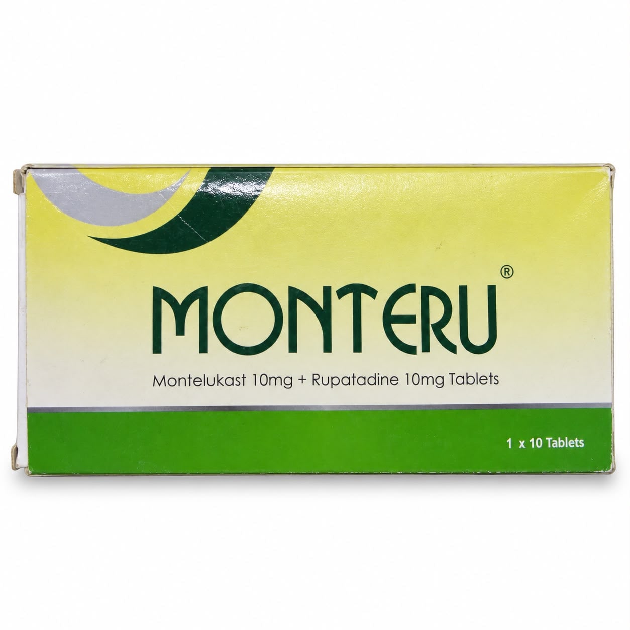 Monteru tablet 10mg/10mg (Montelukast + Rupatadine)