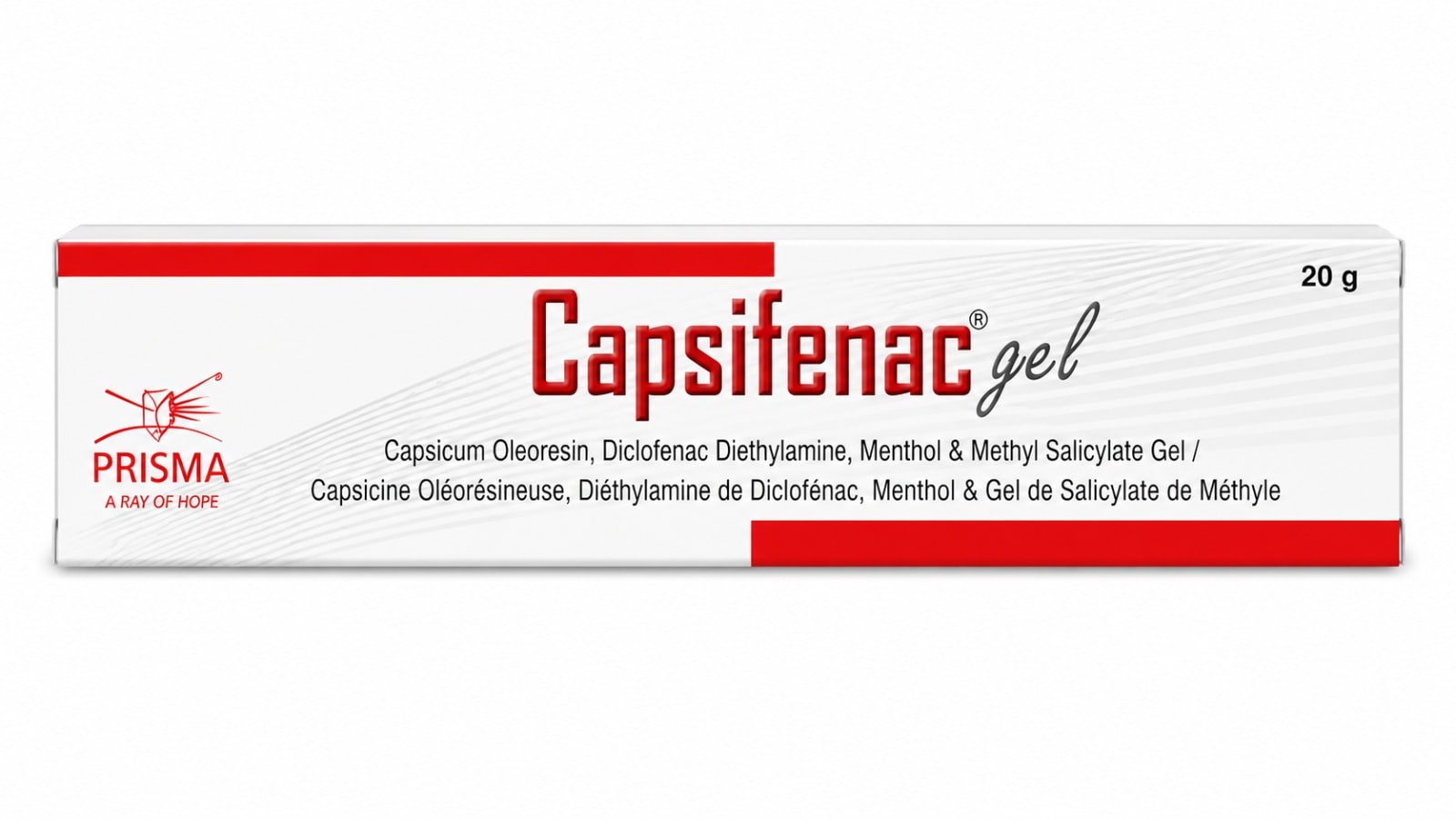 Capsifenac gel 20g