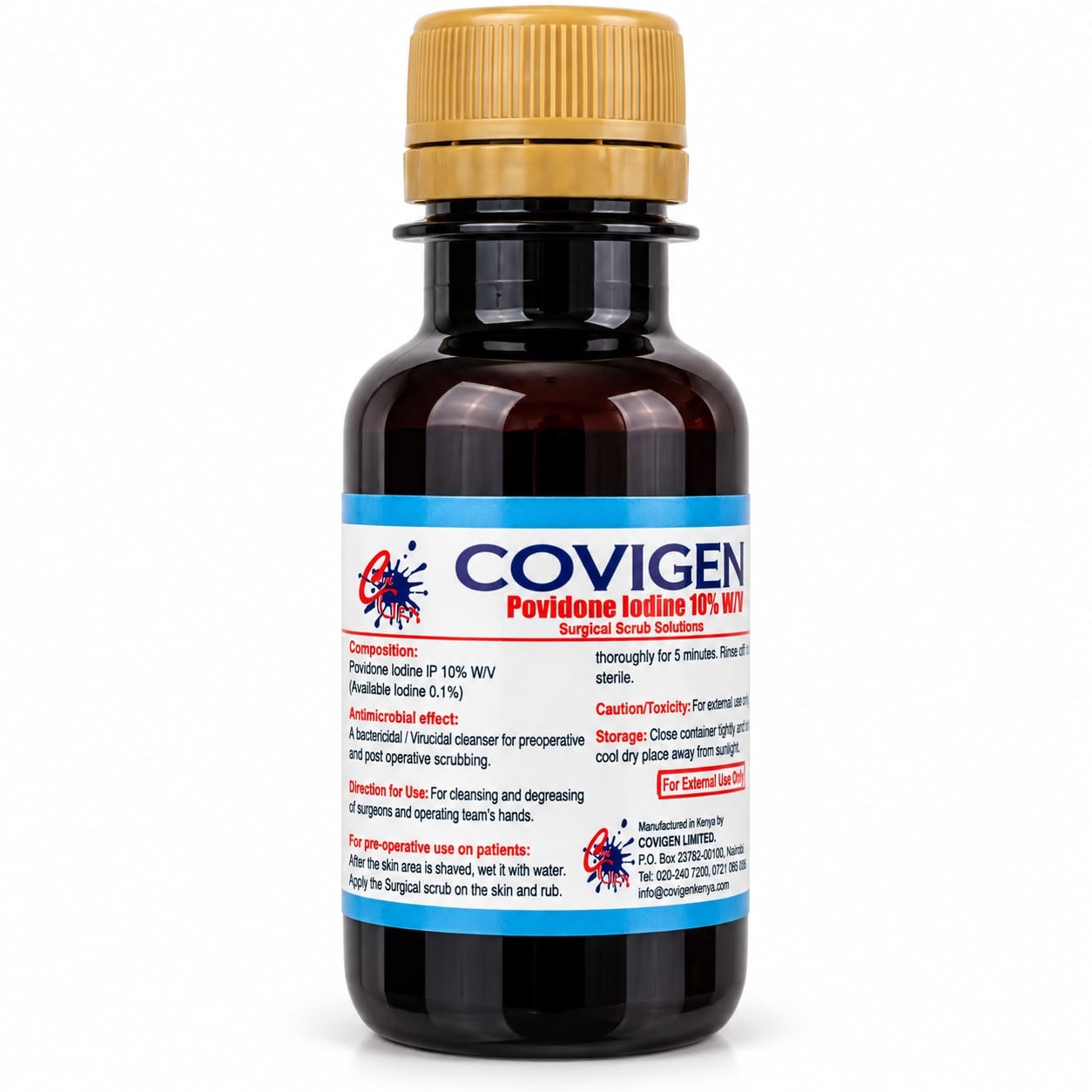 Povidone Iodine 10%, Povidone 50ML