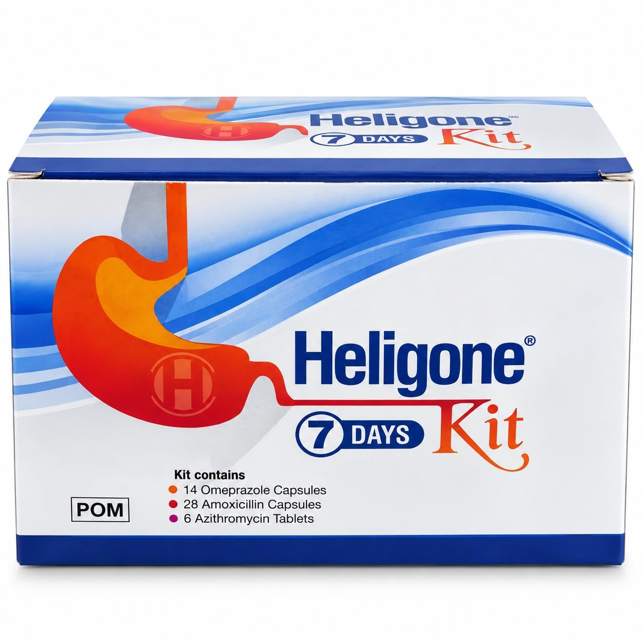Heligone 7 days kit (H-pylori)