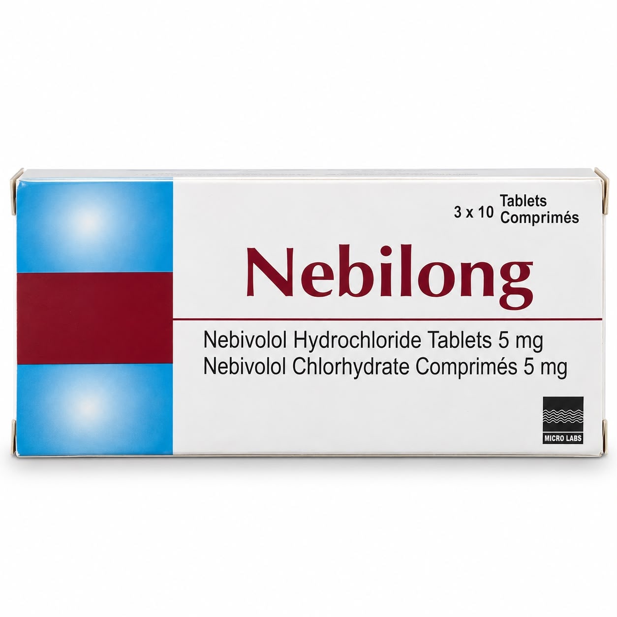 Nebilong 5mg tablets (Nebivolol)