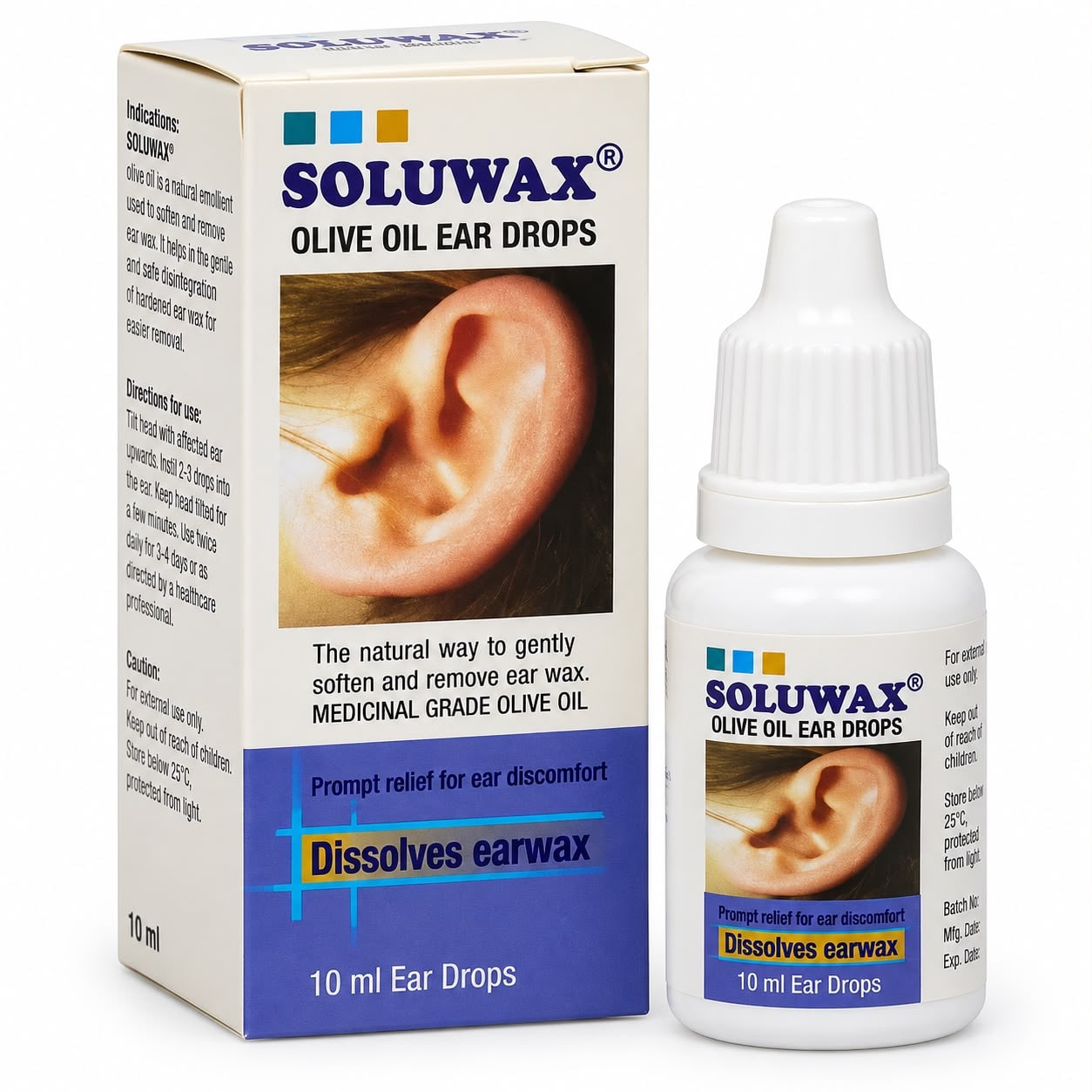 SOLUWAX EAR DROPS 10ML