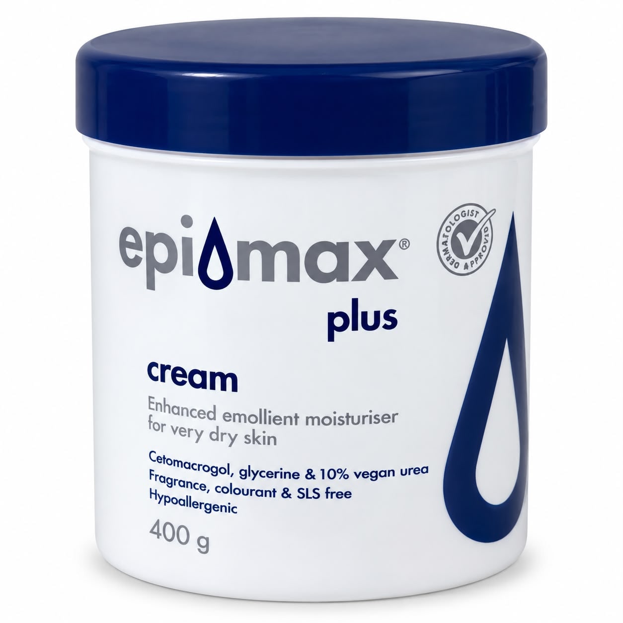 Epimax Plus Cream – Enhanced Emollient Moisturiser  400g