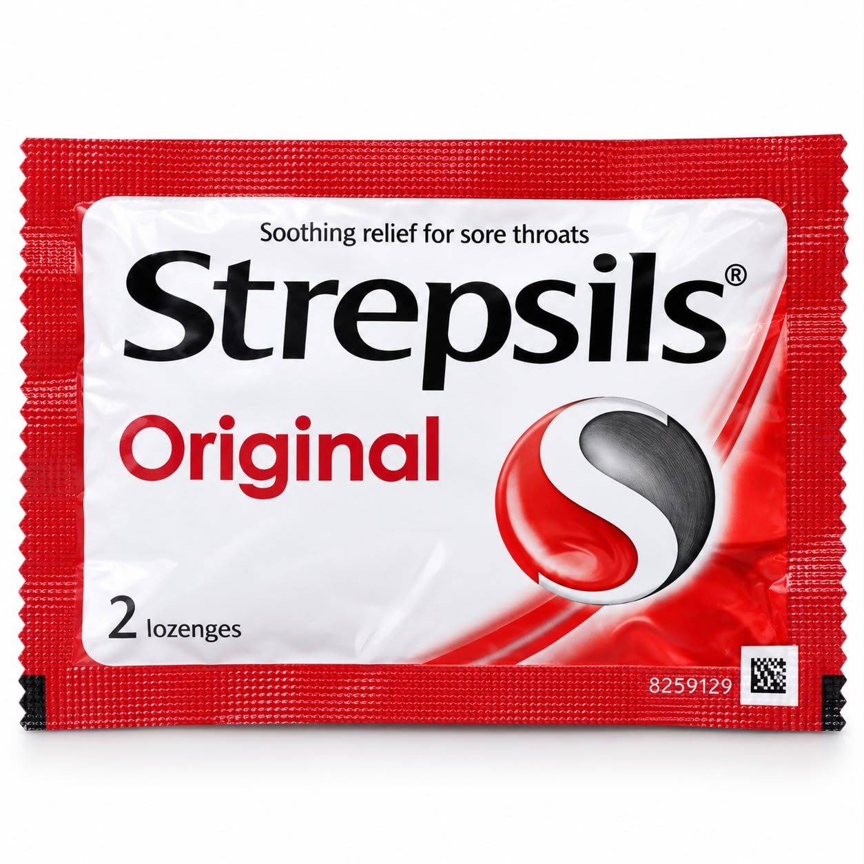 Strepsils Lozenges Pair — Strepsils Regular (red)