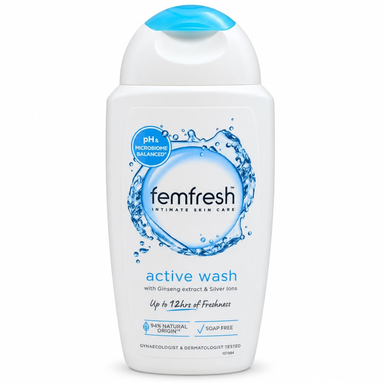 Femfresh  Vaginal Wash  250mL | Sensitive & Active Wash