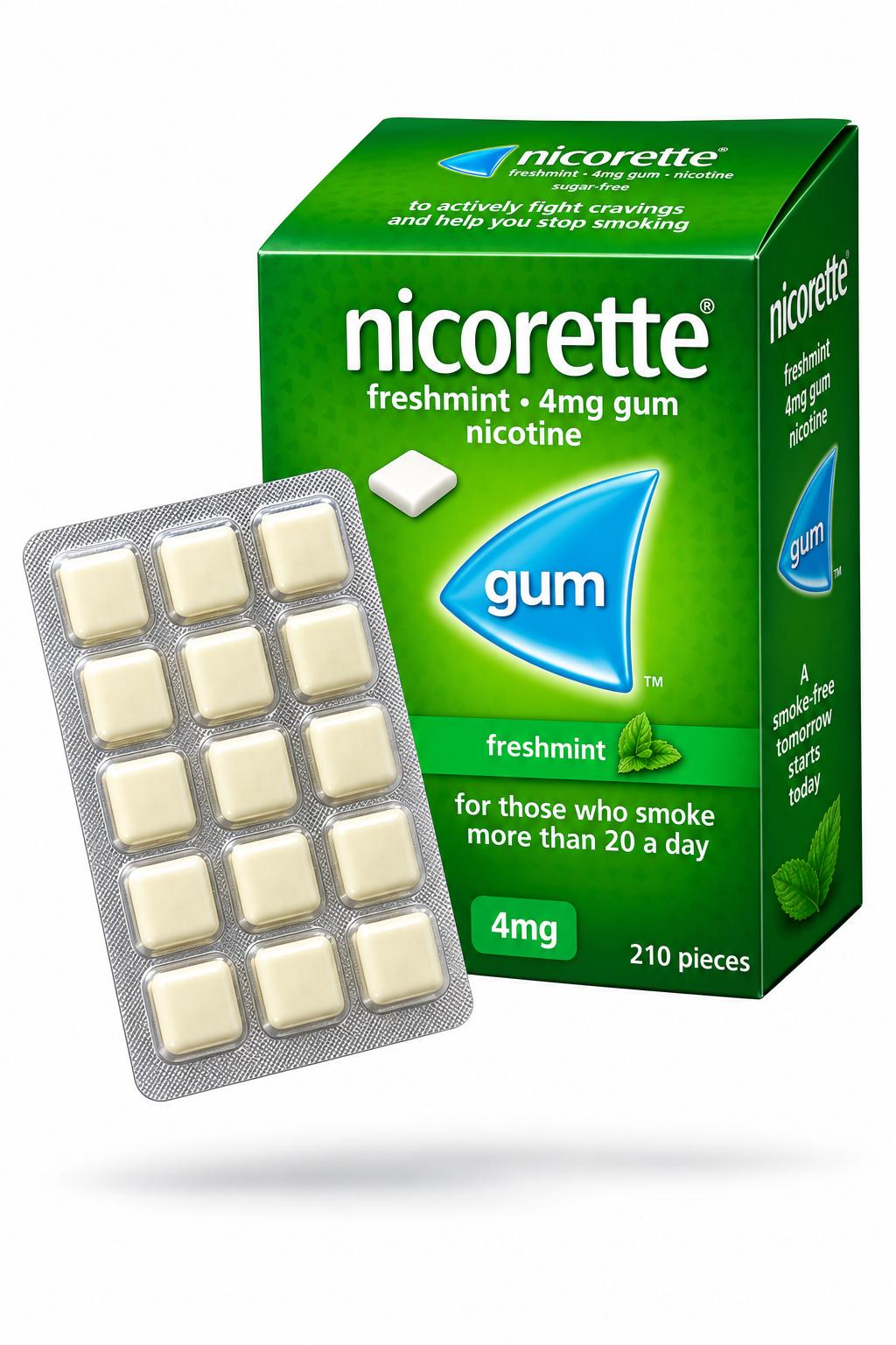 Nicorette Freshmint 4 mg Gum