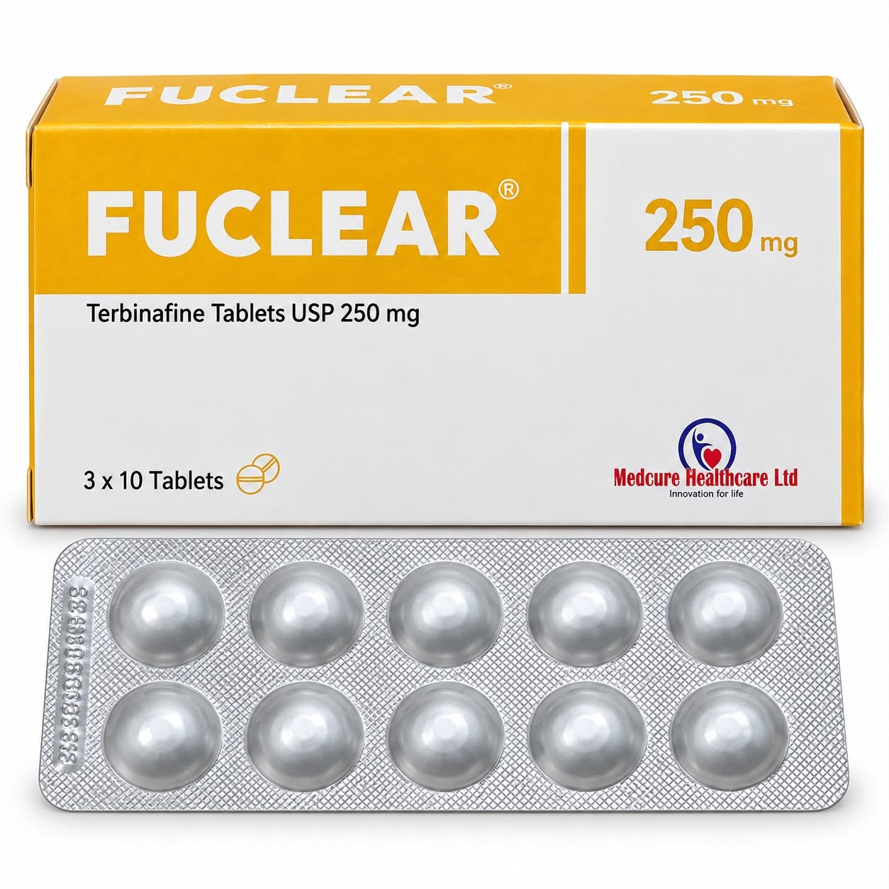 Fuclear 250mg tablet(Terbinafine)