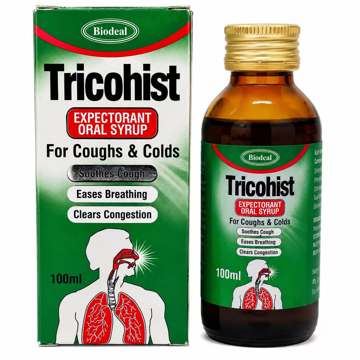 TRICOHIST SYRUP 100ML