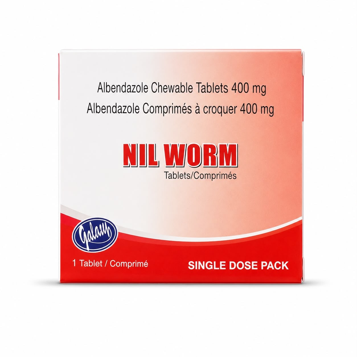 NILWORM Chewable Tablets 400mg(ALBEDAZOLE)