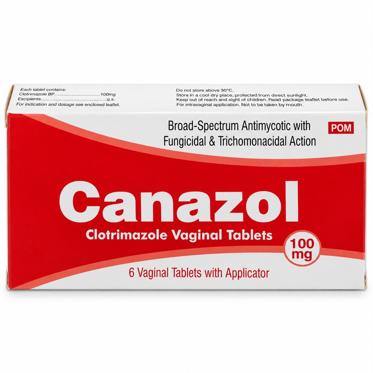 Canazol ( Clotrimazole Vaginal Tablets)