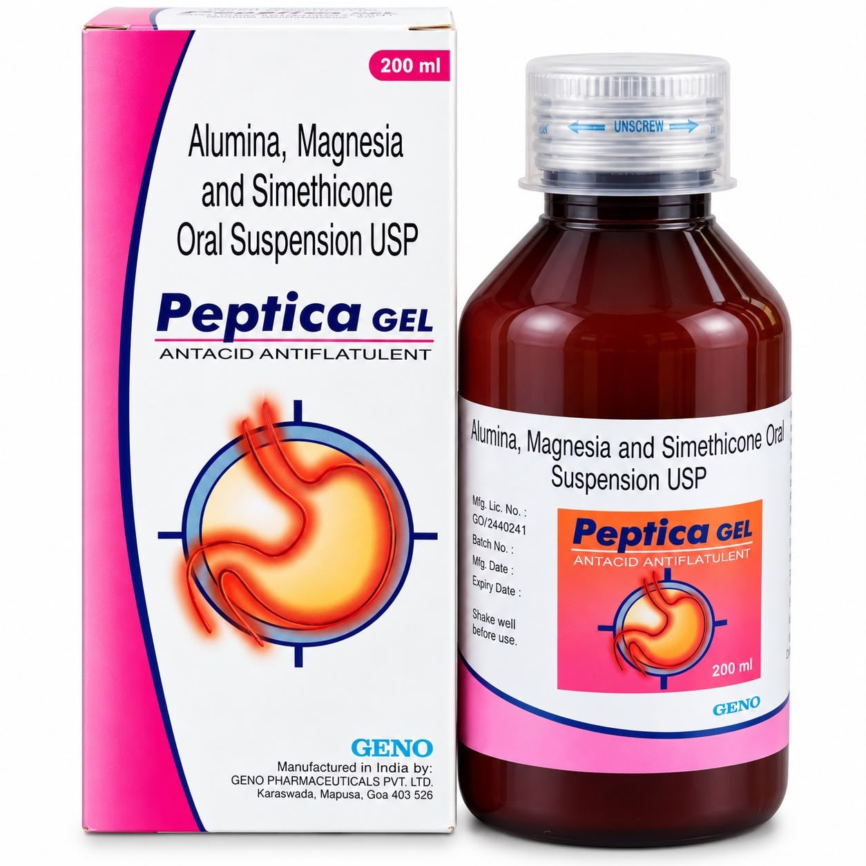 Peptica Gel 200ml