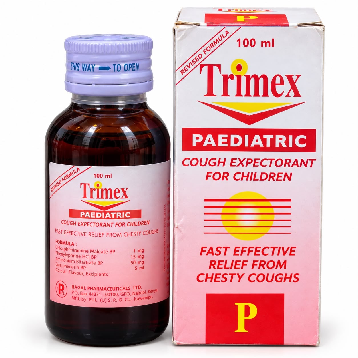 Trimex Paediatric Cough Expectorant — 100ML