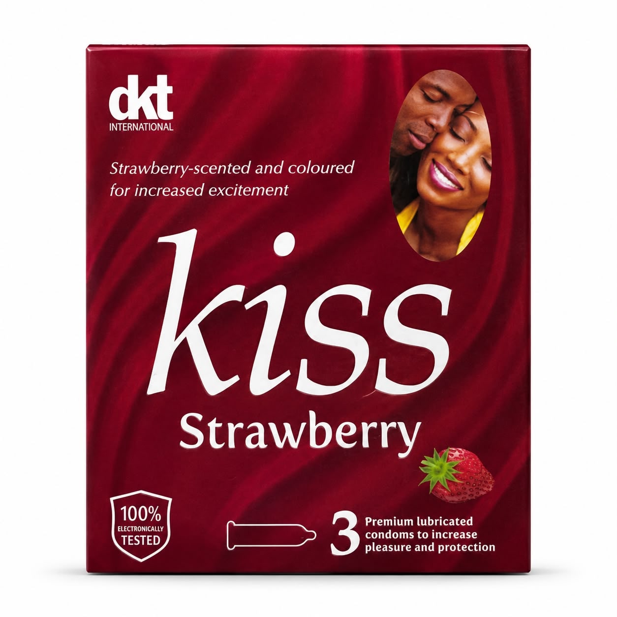 KISS STRAWBERRY CONDOM