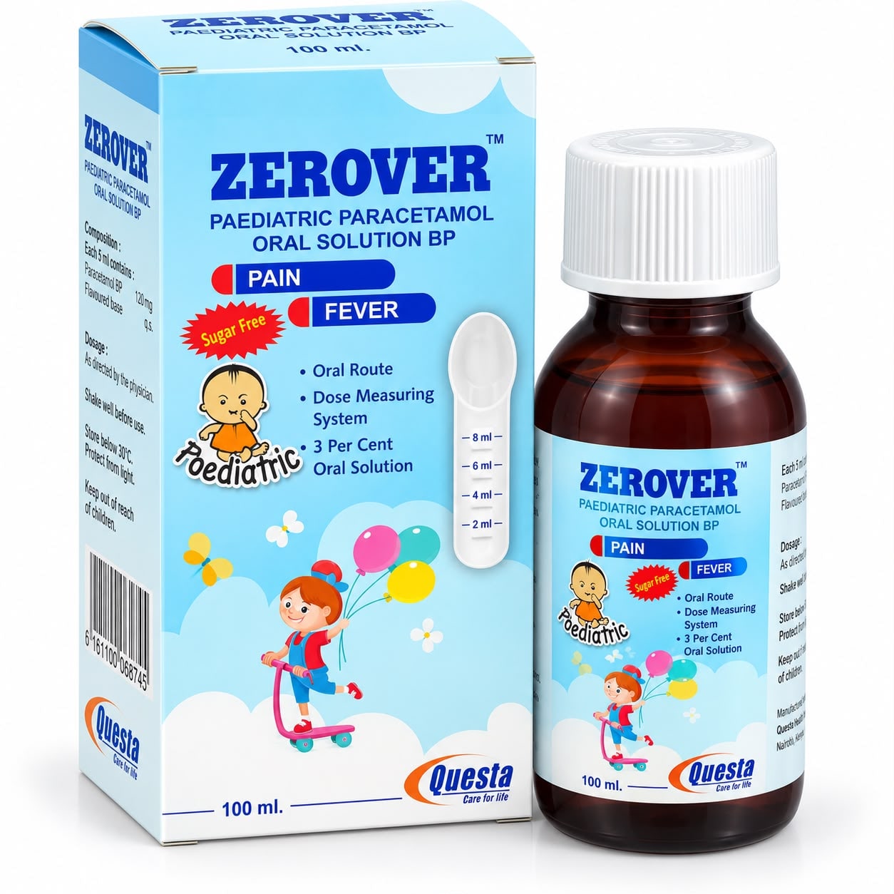 Zerover Paediatric Solution 100ml