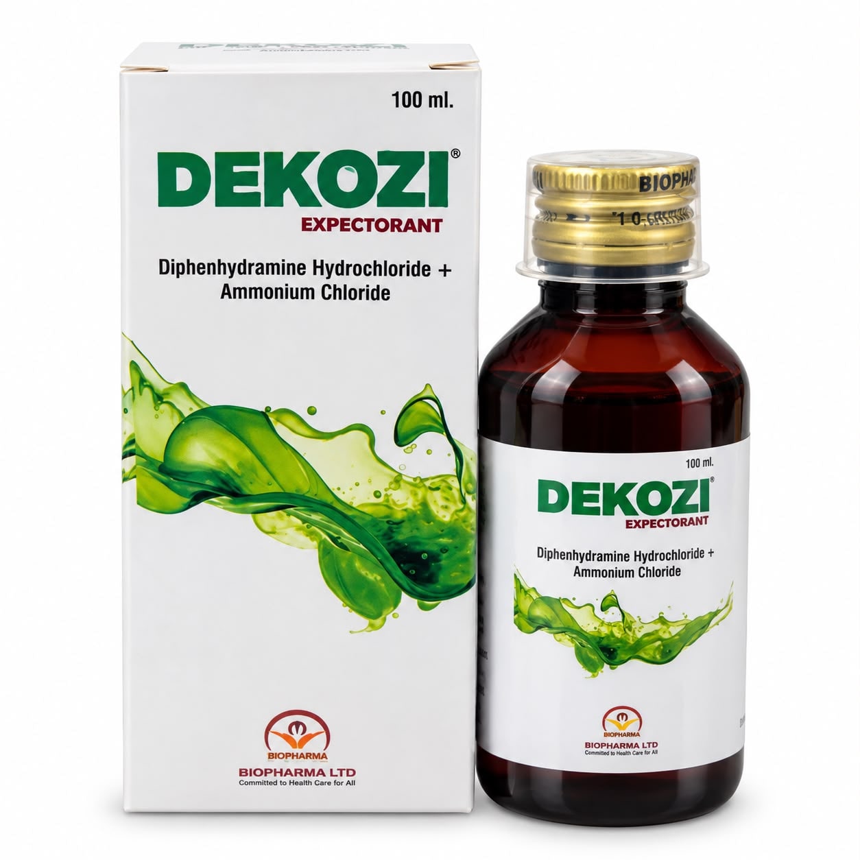 Dekozi Expectorant Cough Syrup 100 ml
