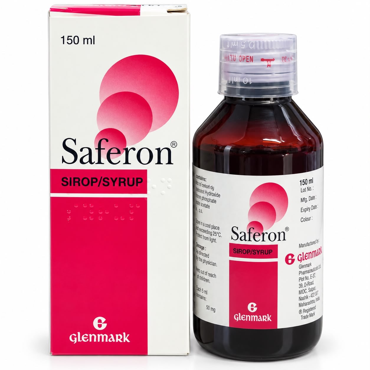 Saferon Syrup 150ml