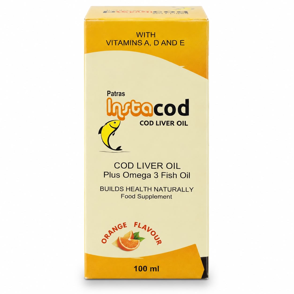 Instacod Cod liver oil syrup 100ml