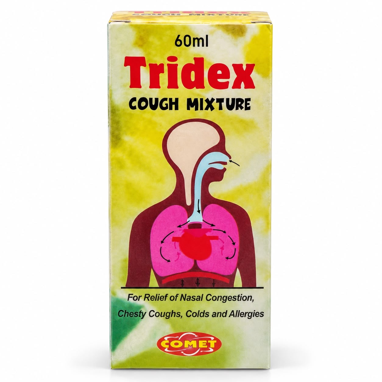 TRIDEX COUGH MIXTURE SYRUP 100ml — Tridex 60ml