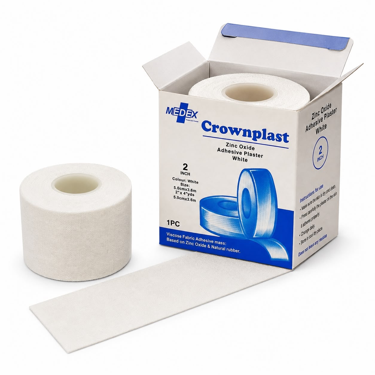 Zinc Oxide Adhesive Plaster 2 inch (strapping)