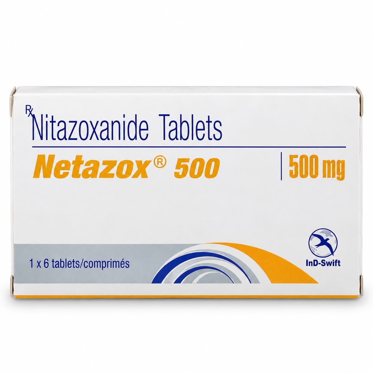 Netazox 500 mg Tablets (Nitazoxanide)