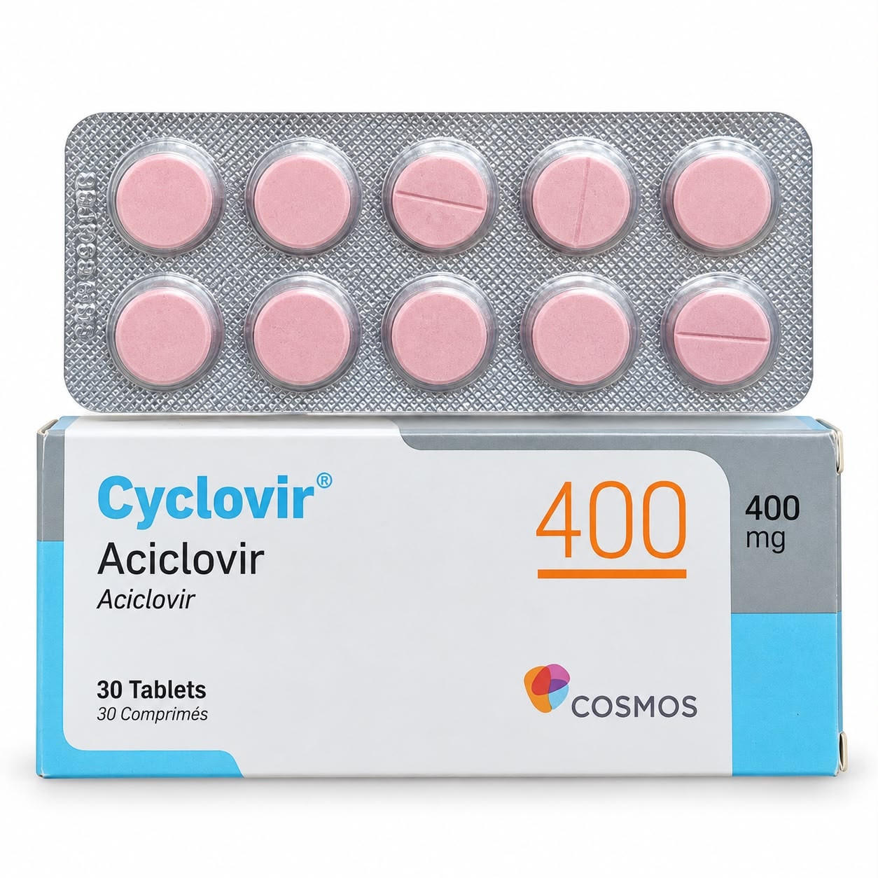 Aciclovir 400mg tablet