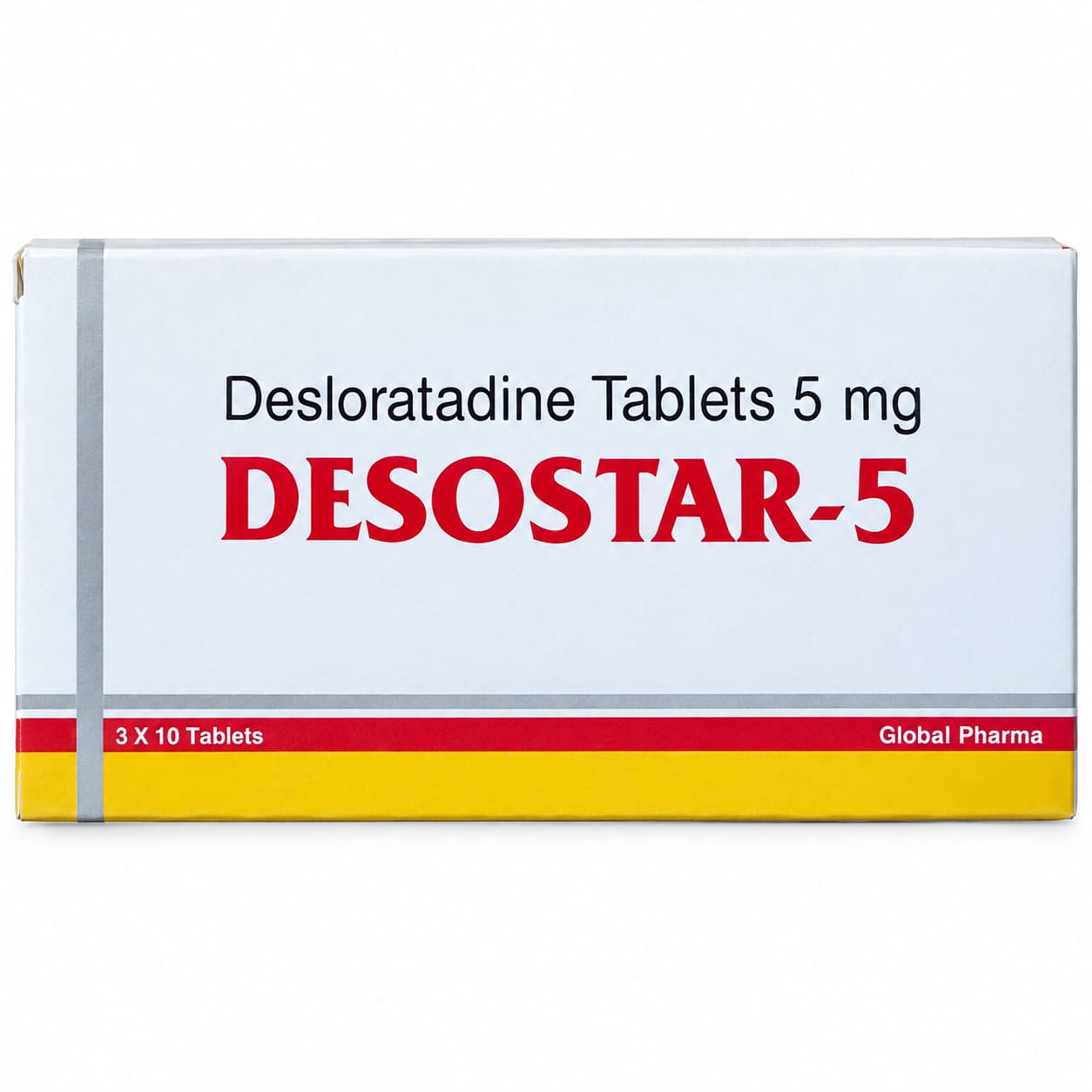 Desostar 5mg (Desloratadine)  Tablets