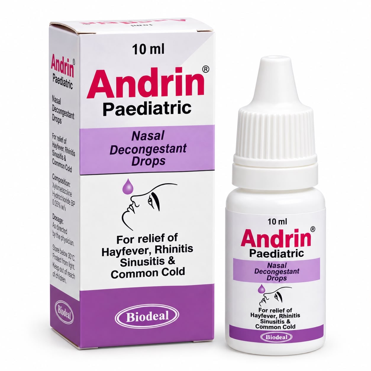 Andrin Paediatric Nasal Drops( Ephedrine)