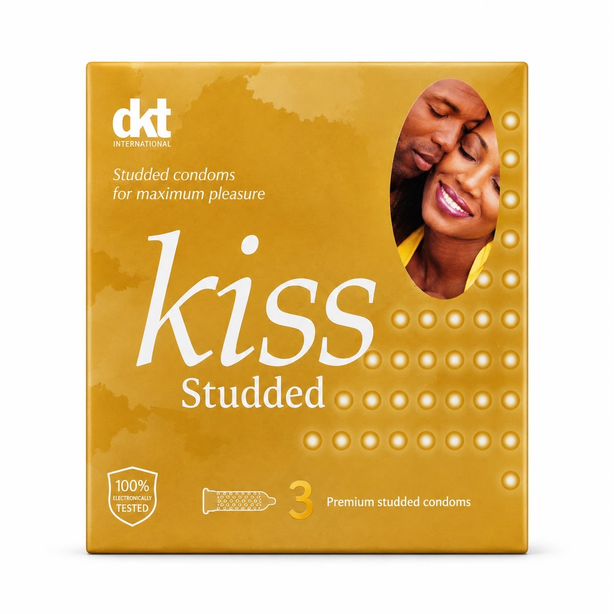 KISS STUDDED CONDOM