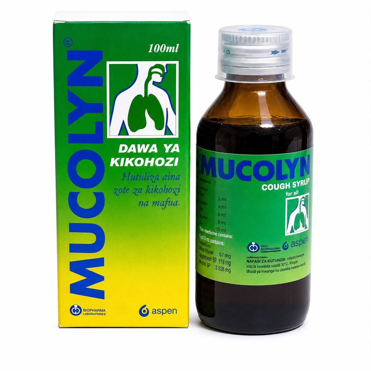 MUCOLYN SYRUP 100ML