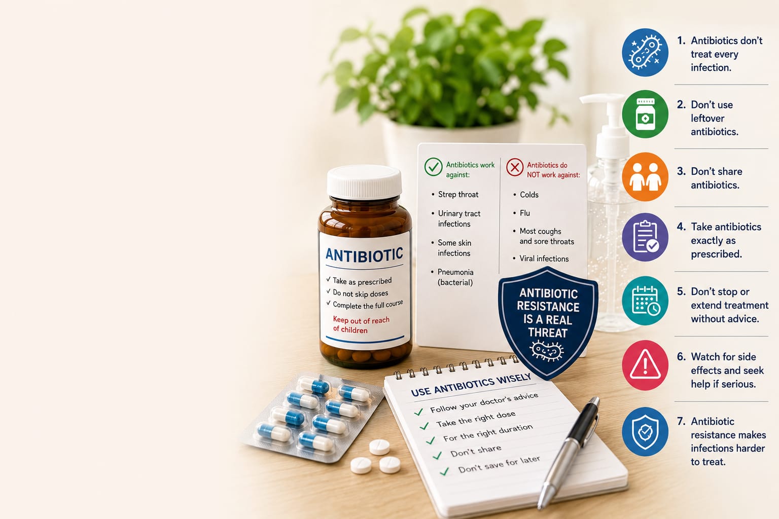 Antibiotics: 7 Things You Should Know Before Taking Them health guide