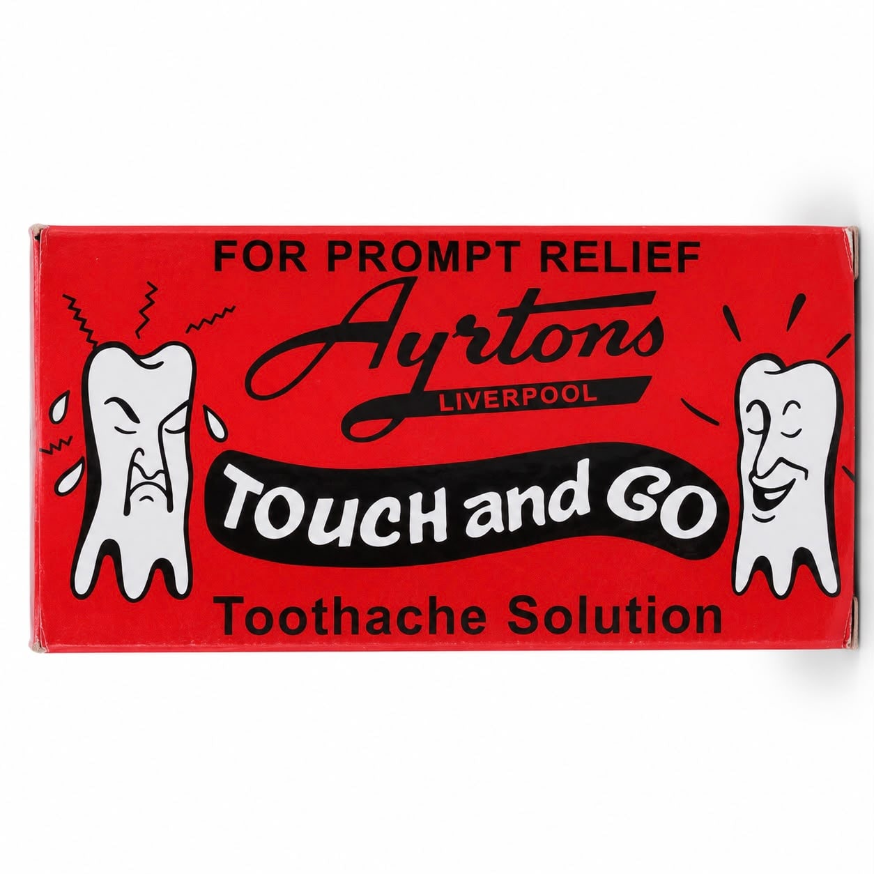 Ayrtons Touch & Go Toothache Solution