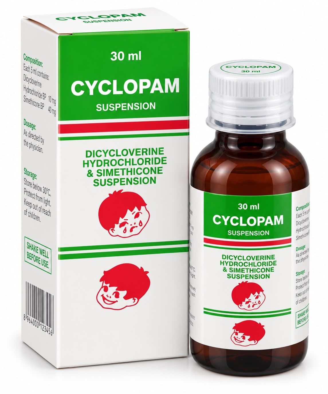 Cyclopam Suspension 30ml