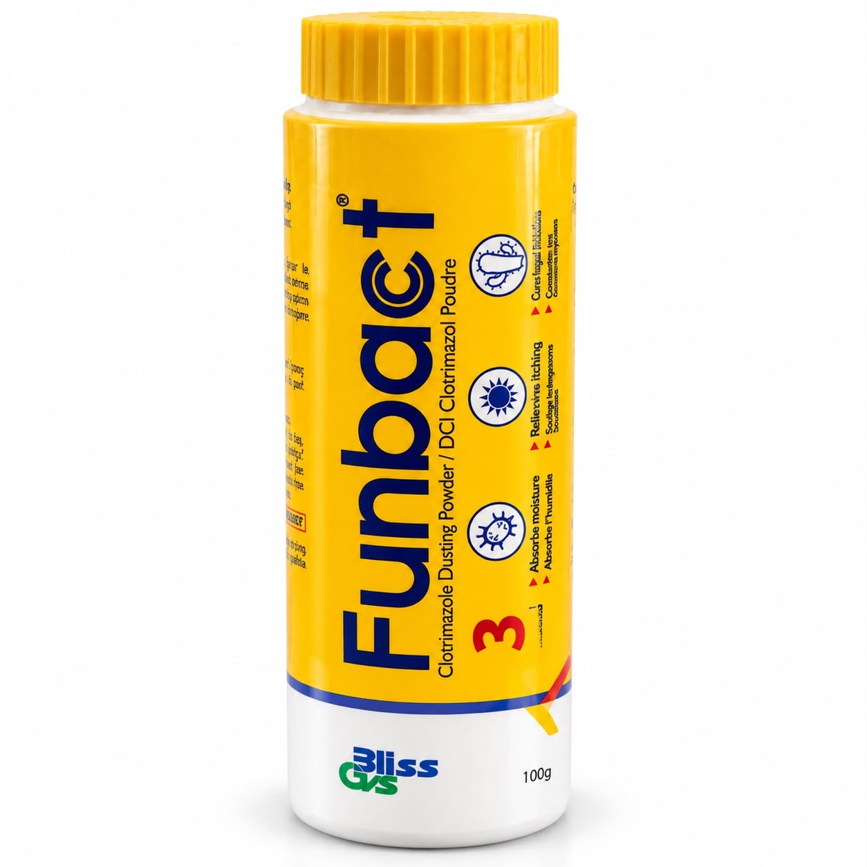 Funbact Powder 100g (Clotrimazole )