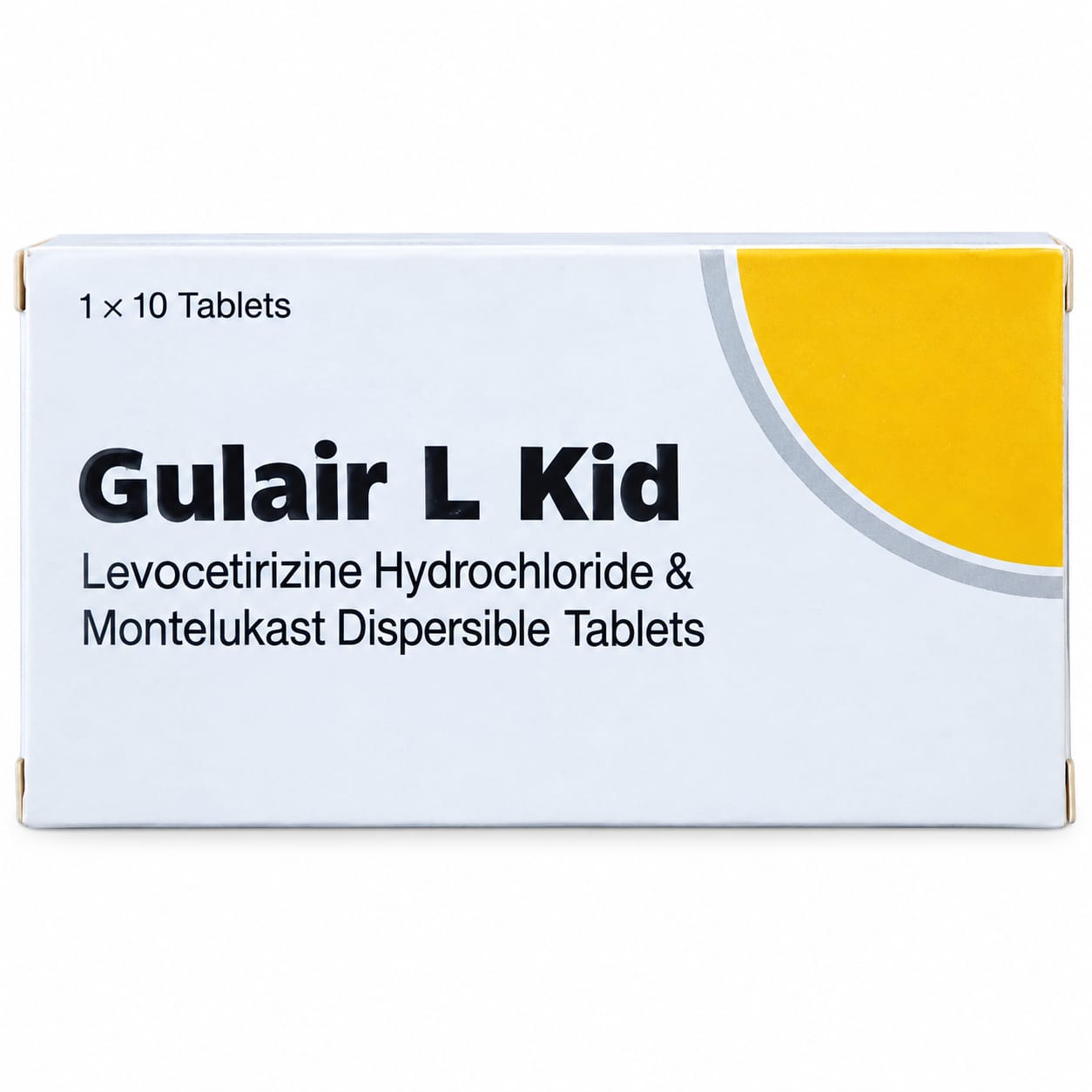 Gulair L Kid 2.5 mg/4 mg Dispersible Tablet