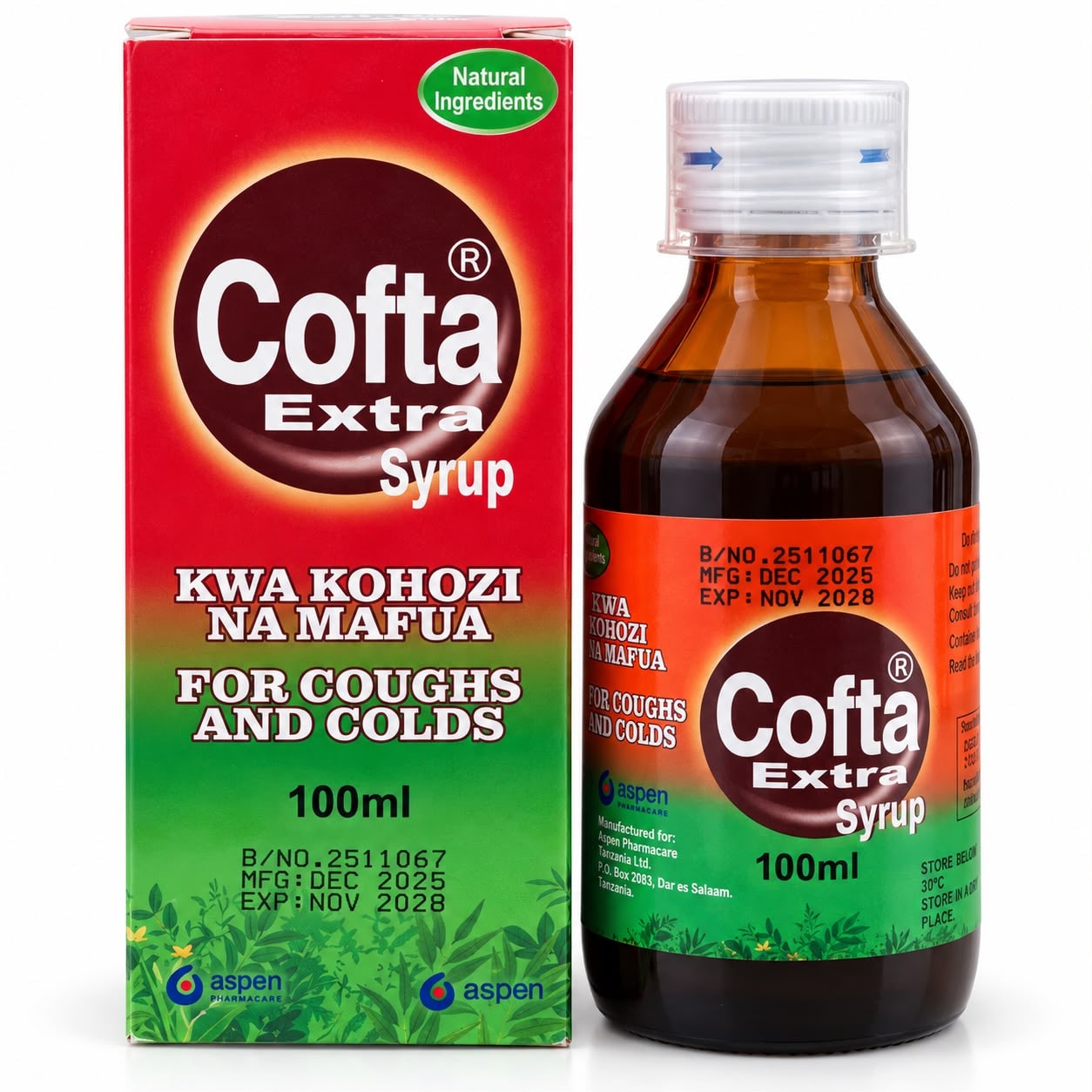 Cofta Extra Cough & Cold Syrup 100 ml