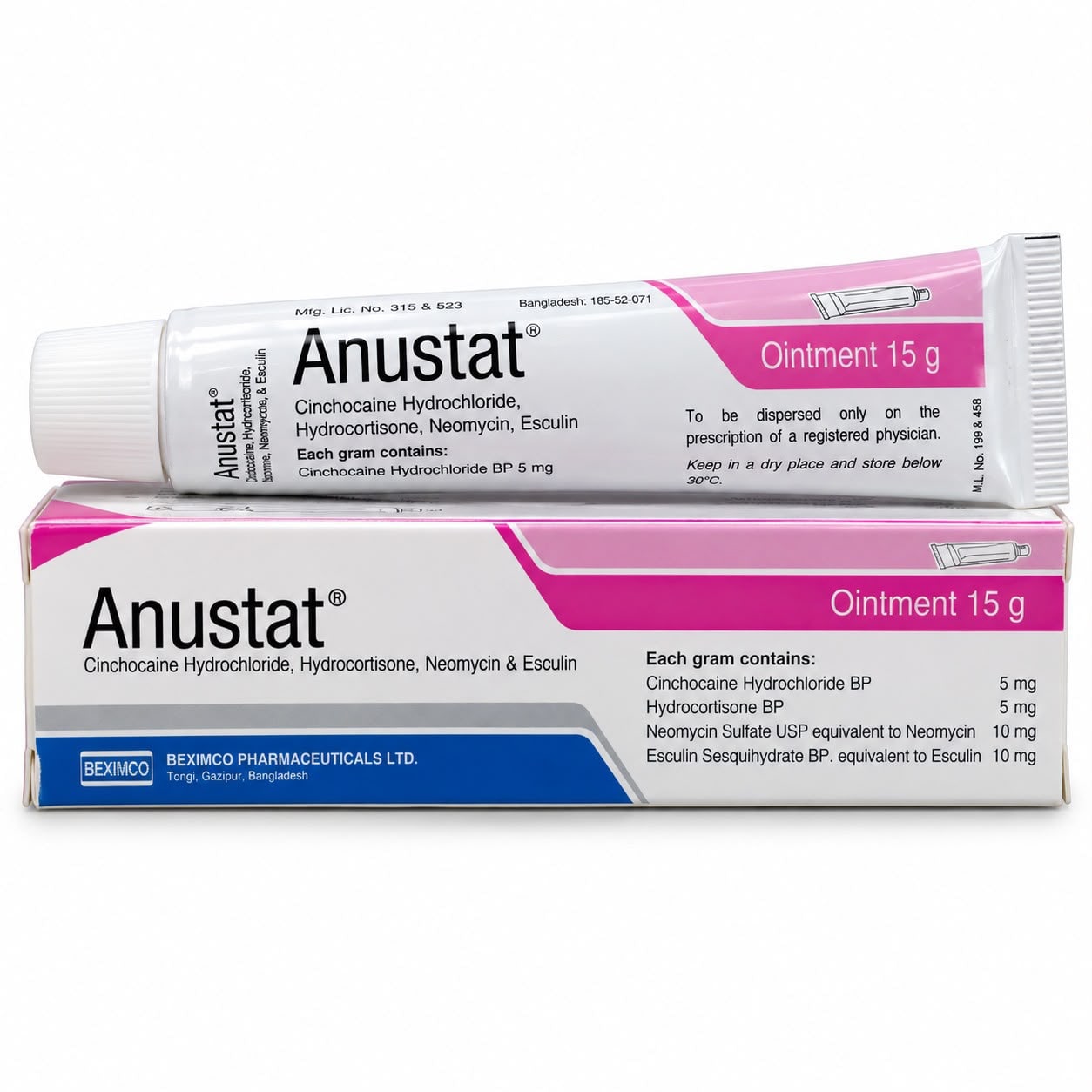Anustat Ointment 15g
