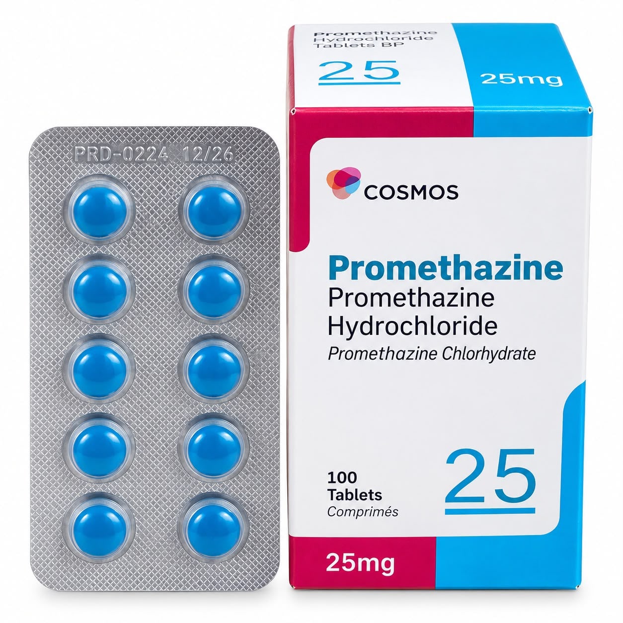 Promethazine 25mg Tablets
