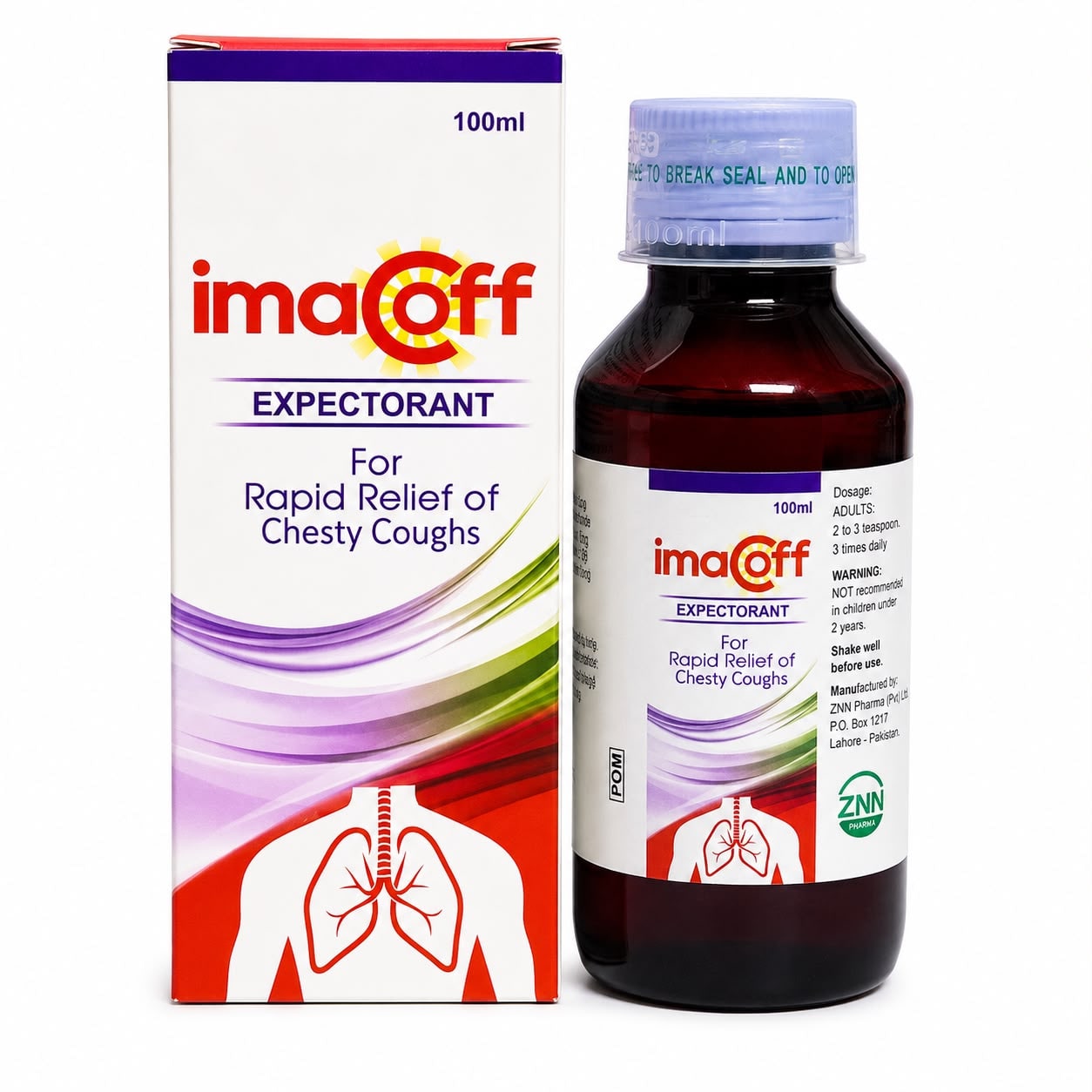 IMACOF EXPECTORANT SYRUP 100ML