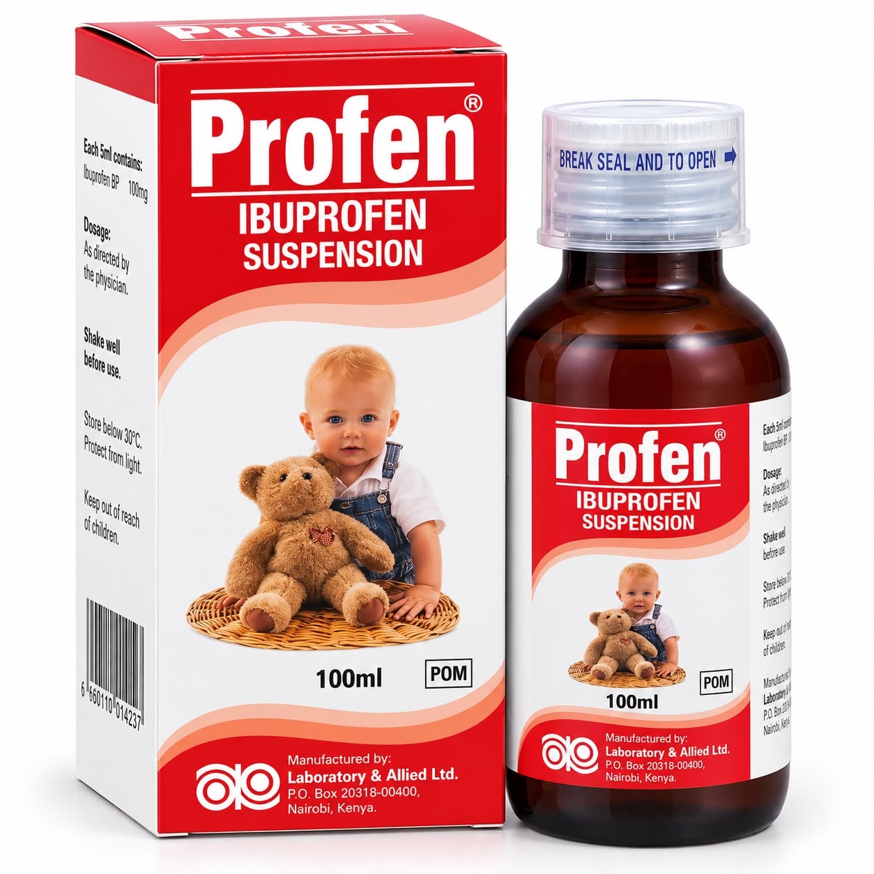 Profen suspension (Ibuprofen)100ml