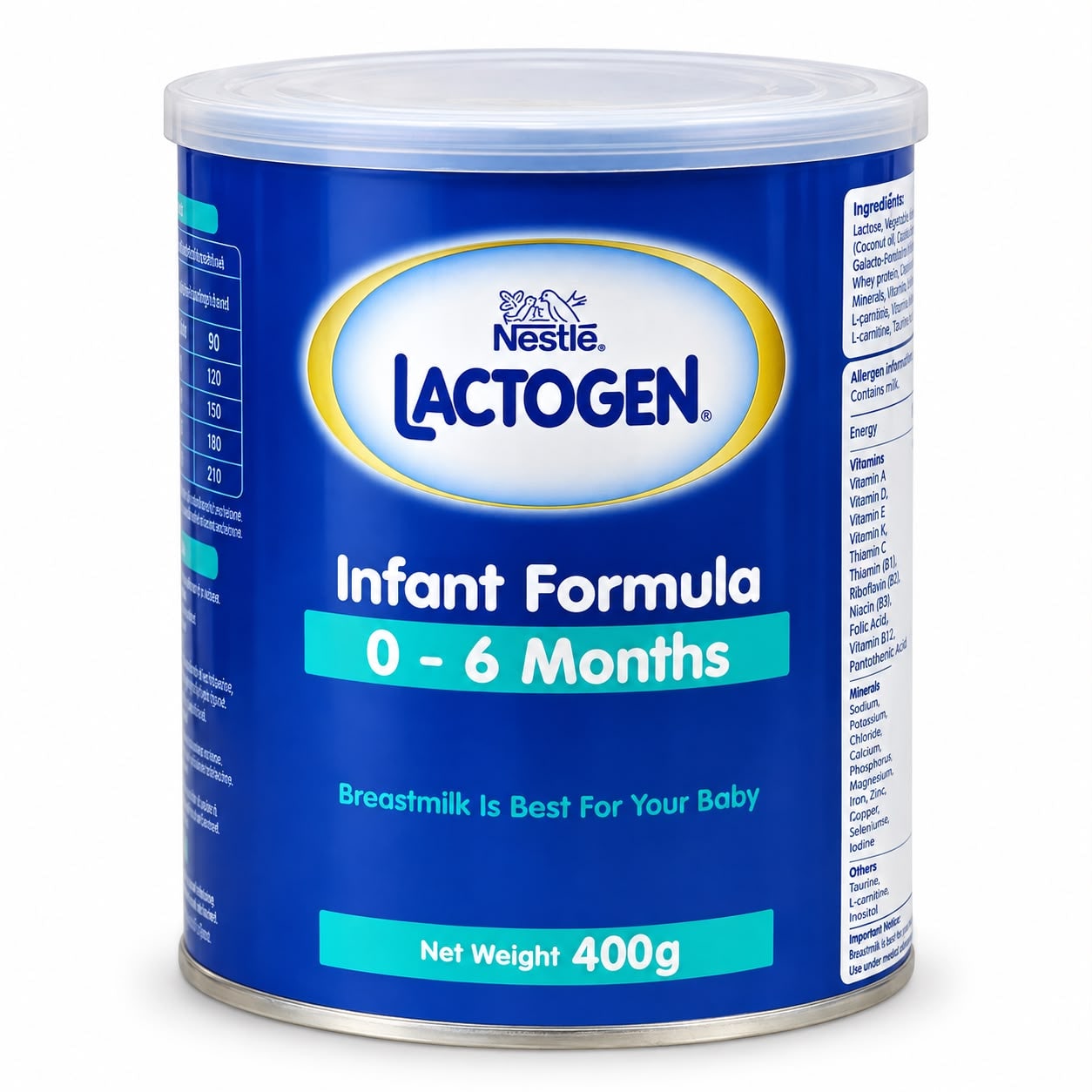 Nestlé Lactogen Infant Formula 0–6 Months 400g