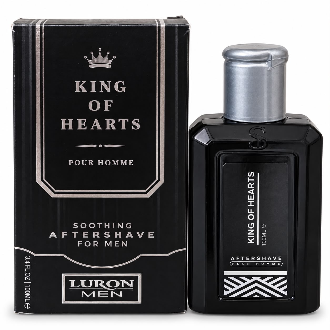 Luron King of Hearts After Shave Lotion for Men – 100mL