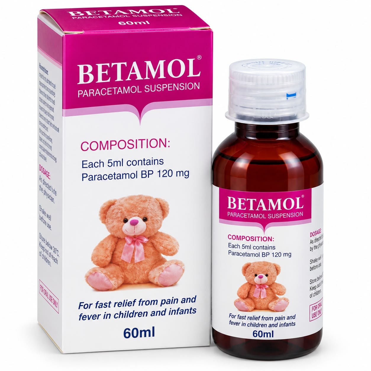 Betamol syrup (Paracetamol)60ml